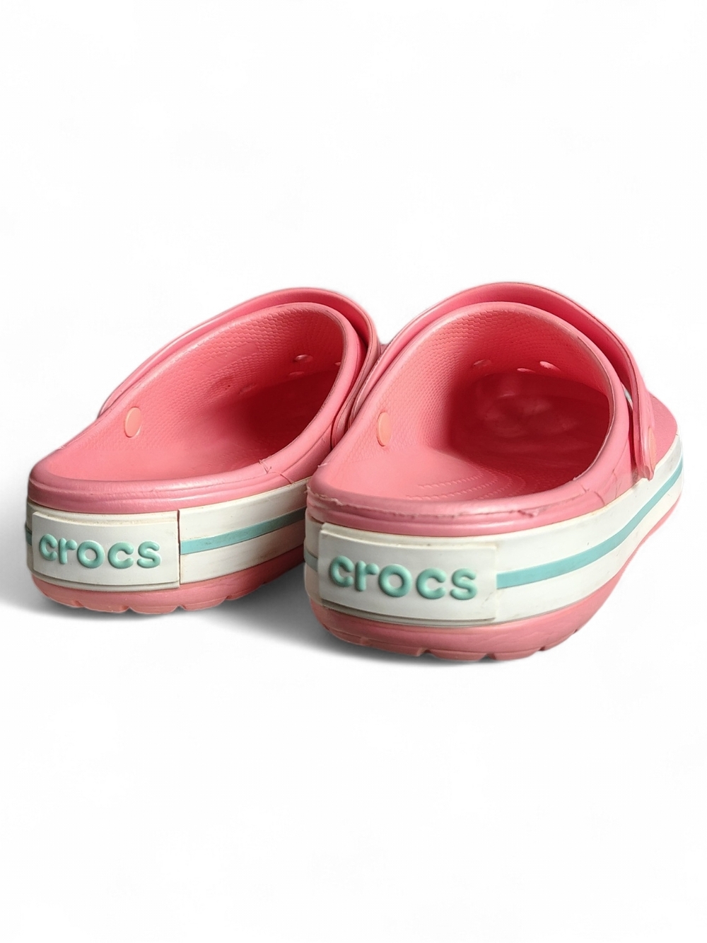 Crocs Crocband Slip On Clogs Cotton Candy Colorway Unisex Size M7 / W9 - Picture 7 of 11